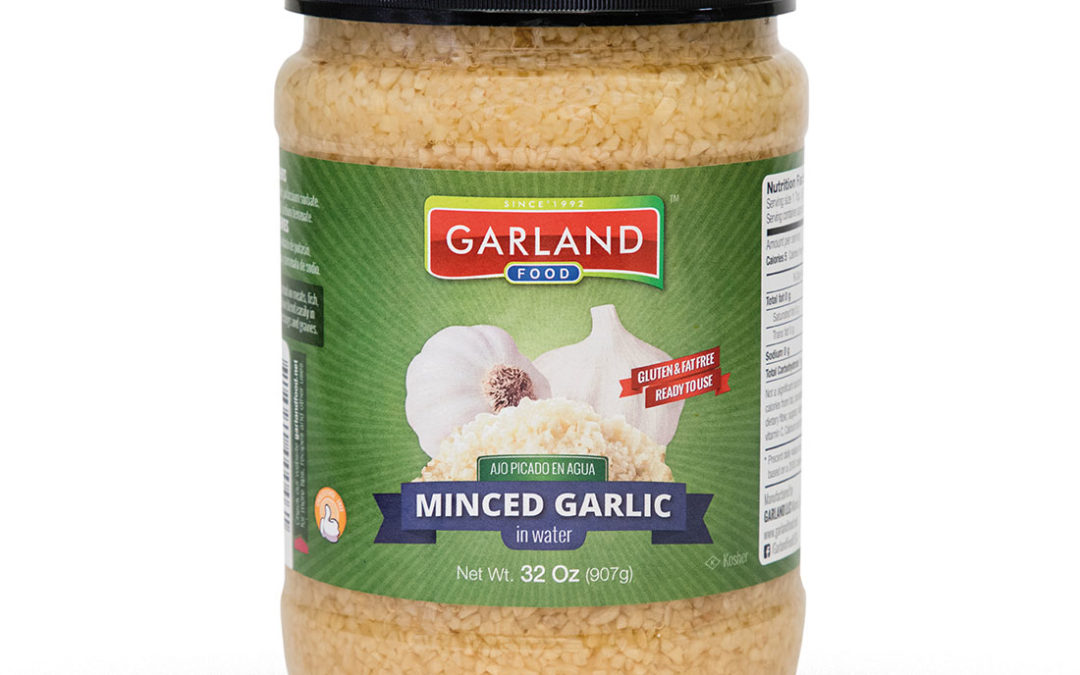 Minced Garlic in Water