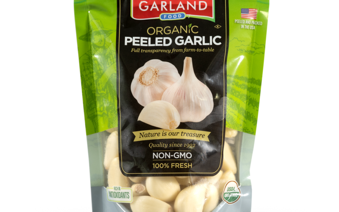 Organic Peeled Garlic 6 oz