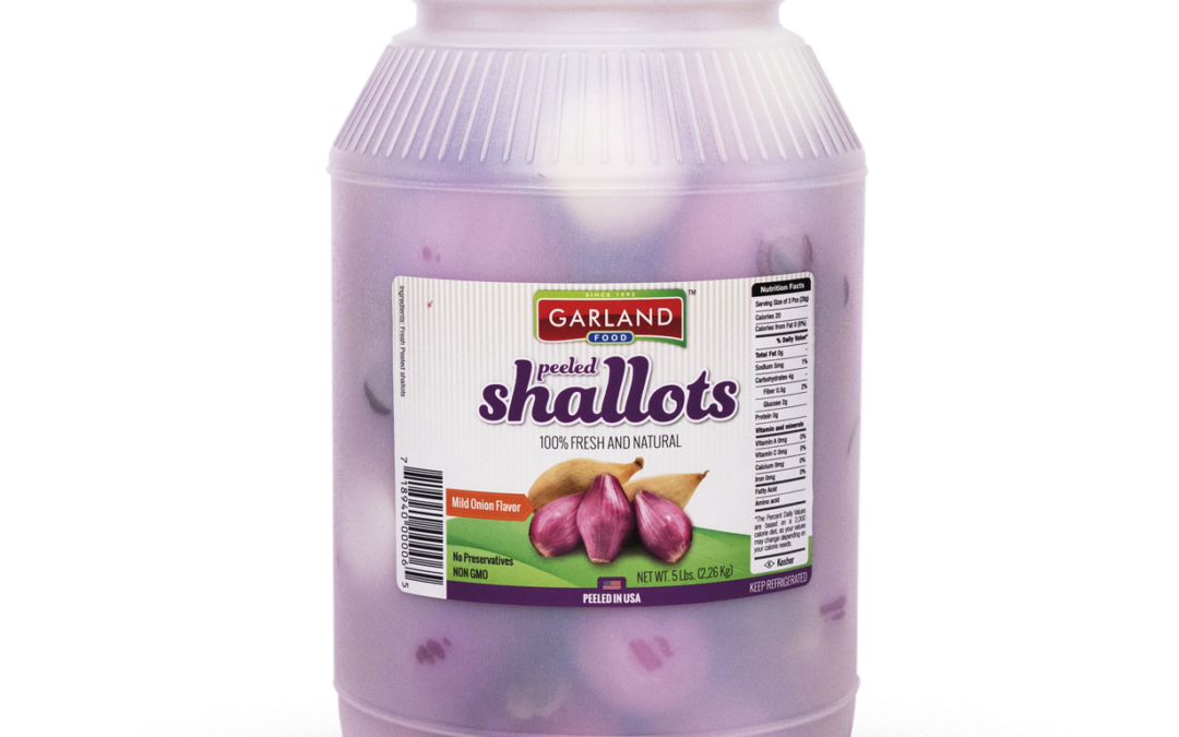 Peeled Whole Shallots Jar